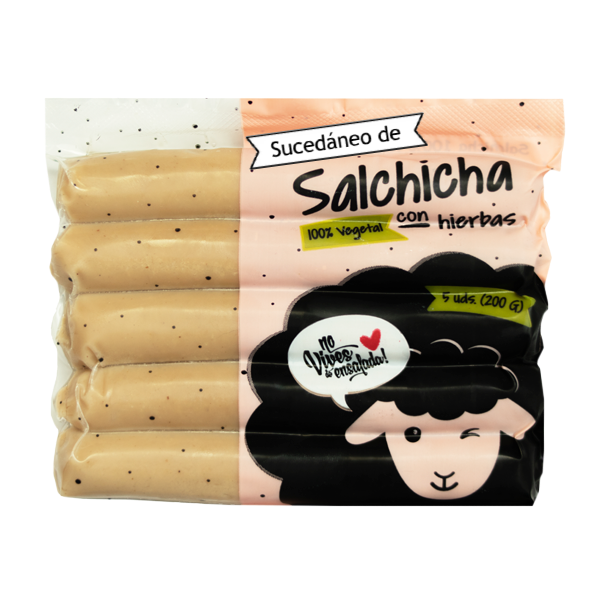 Sucedáneo de salchicha con hierbas 200gx10
