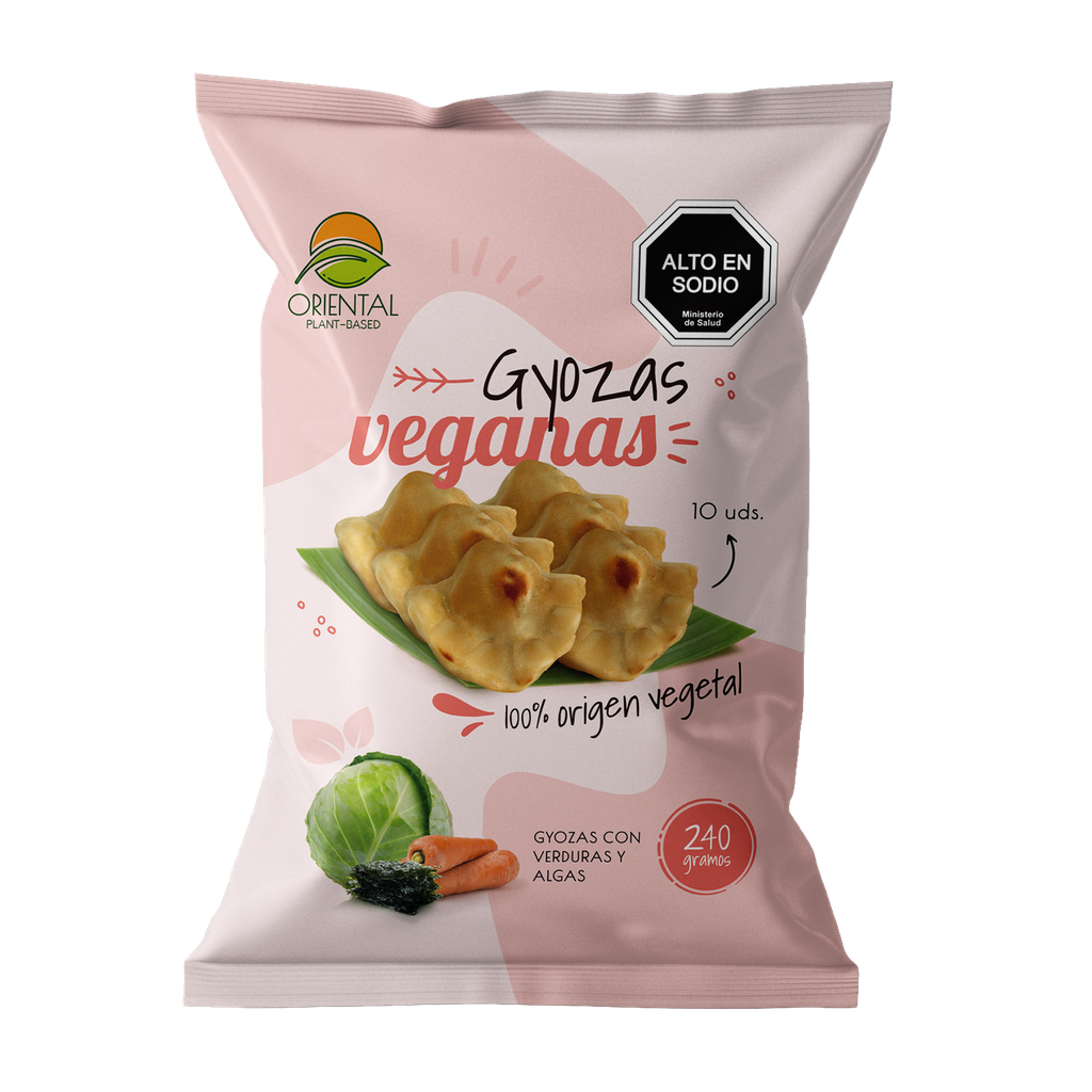 Gyozas de verduras y algas 200gx8