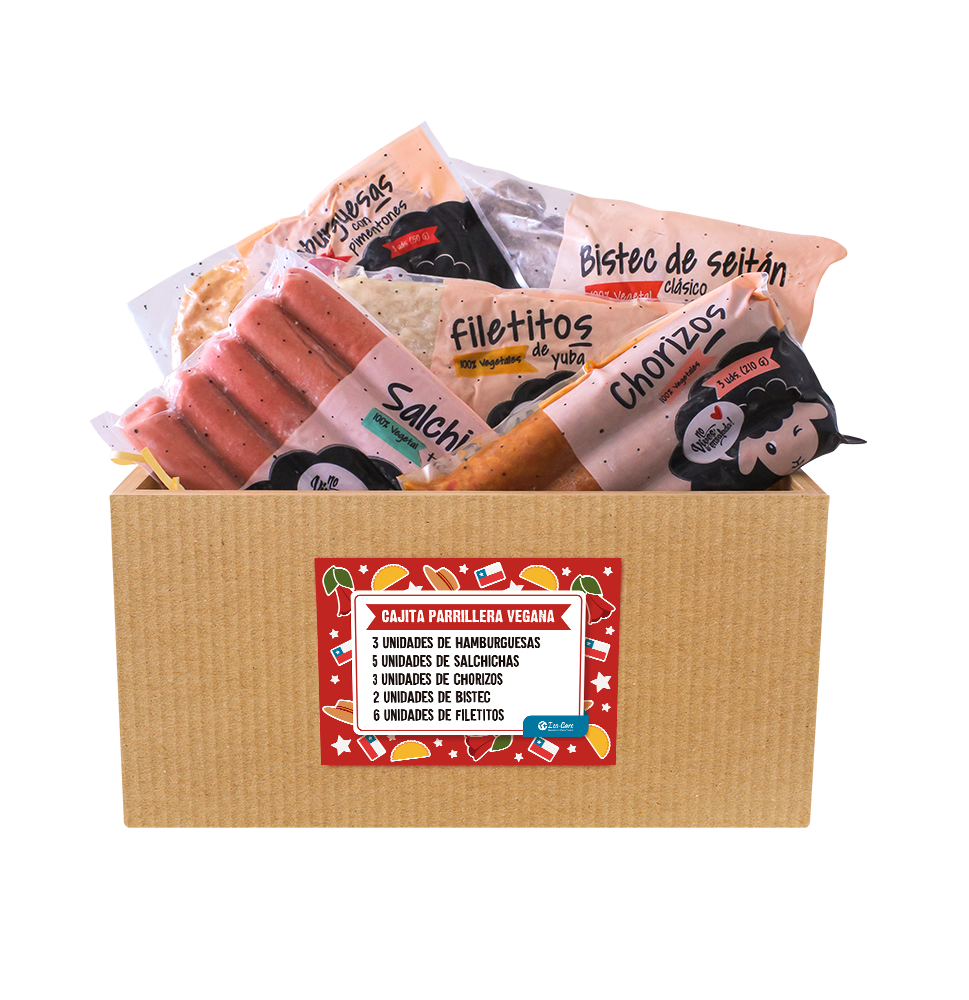 [Edición Especial] Cajita Parrillera Vegana 1.2Kg
