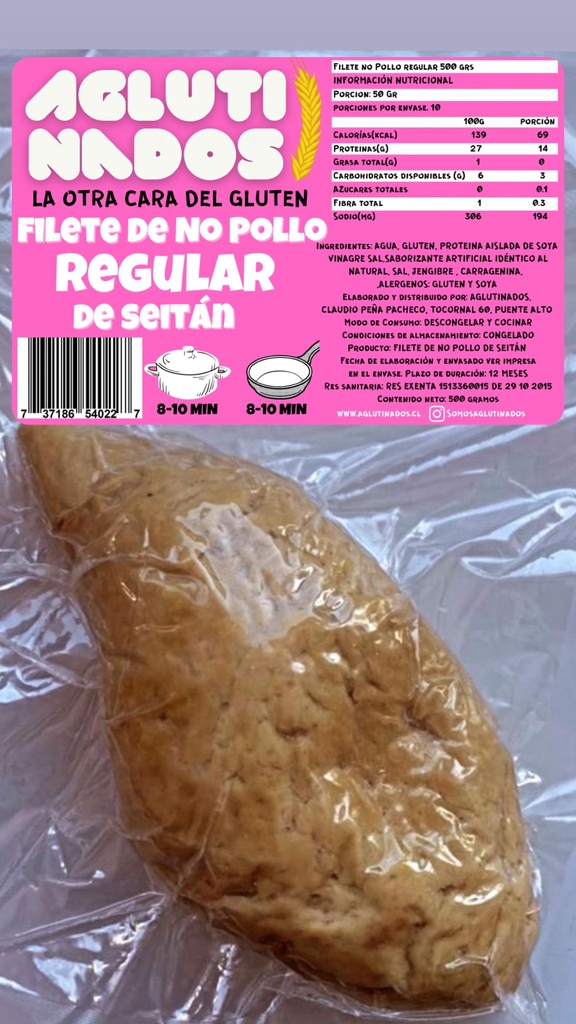 Filete no pollo 500gx10