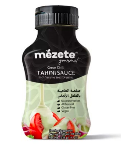 Salsa de tahini con ají verde 315gx8u