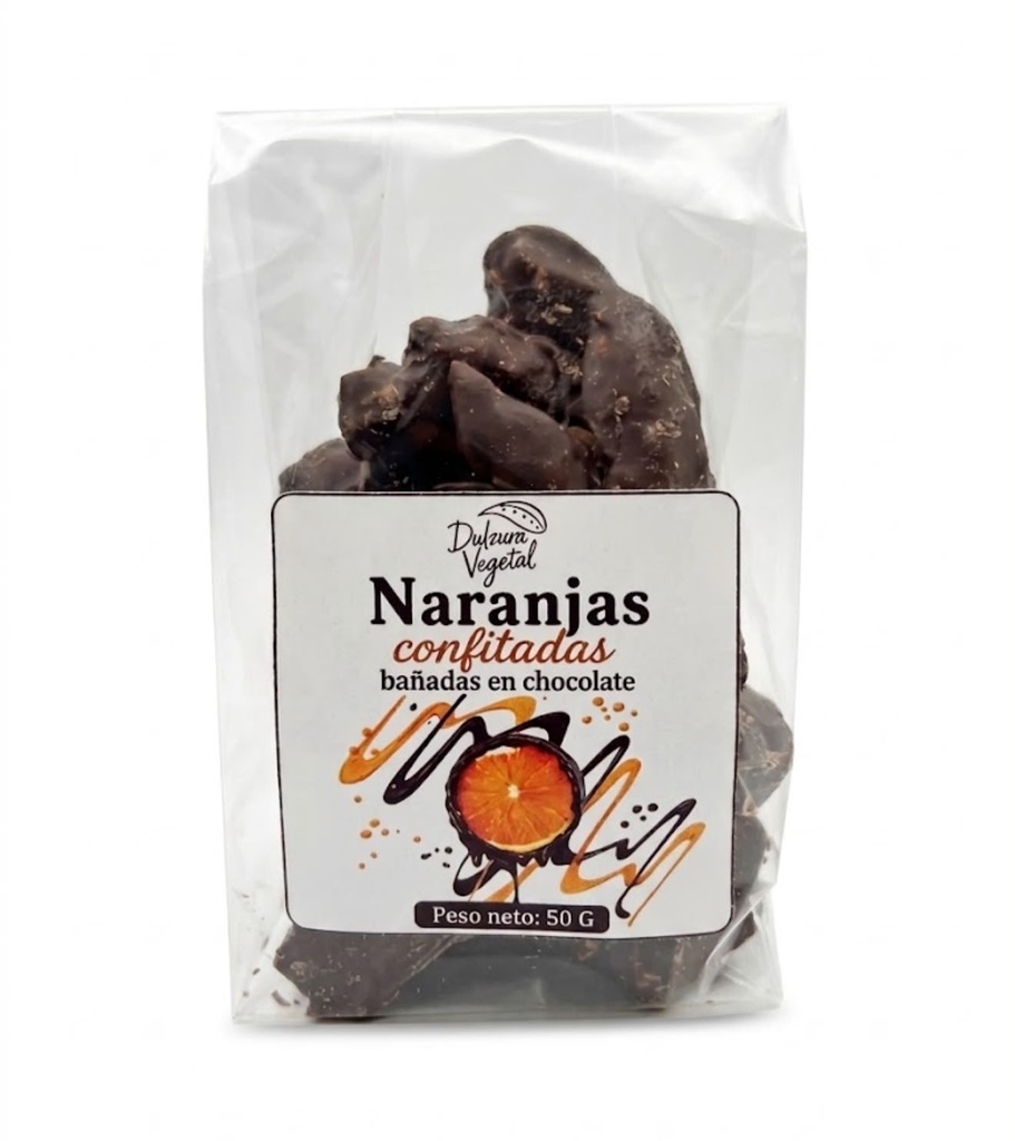 Naranjitas bañadas en chocolate 50gx12