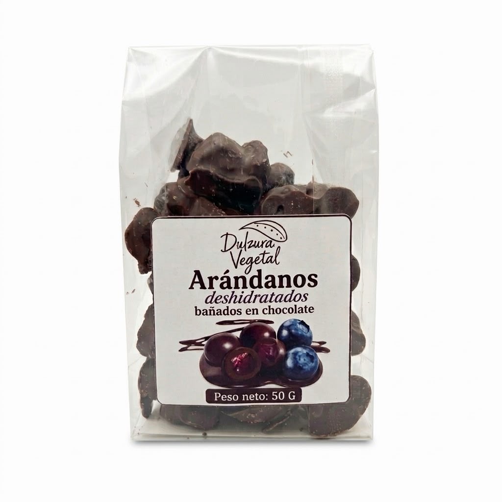 Arándanos bañados en chocolate 50gx12
