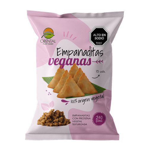 [EC-135] Empanaditas de carne vegetal 200gx8