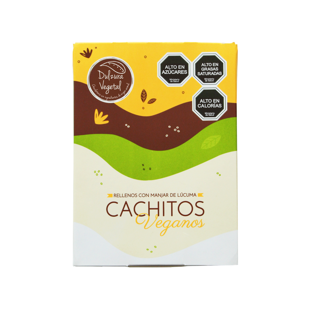 Cachitos con manjar de lúcuma y chocolate 120gx6