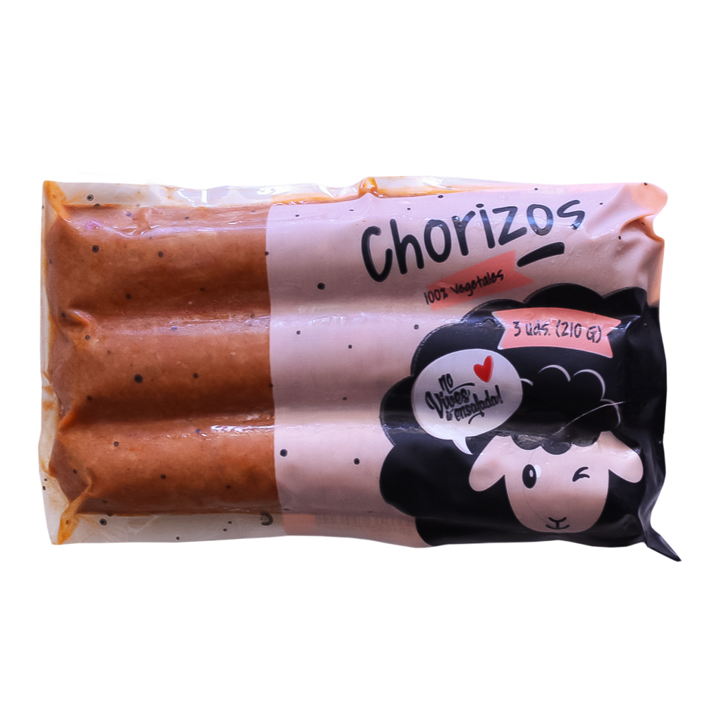 NVDE Chorizo vegetal 210gx10