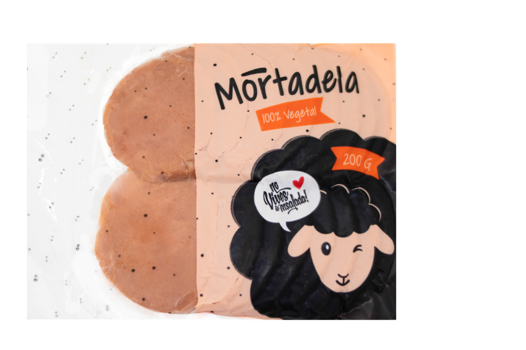 Mortadela vegetal 200gx8