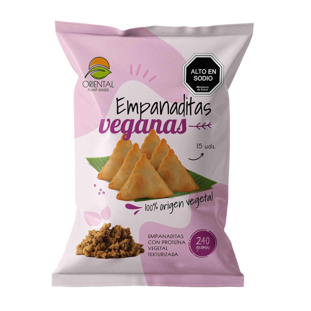 Empanaditas de carne vegetal 200gx8