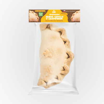 Empanada vegana queso/champiñón/choclo 180gx12