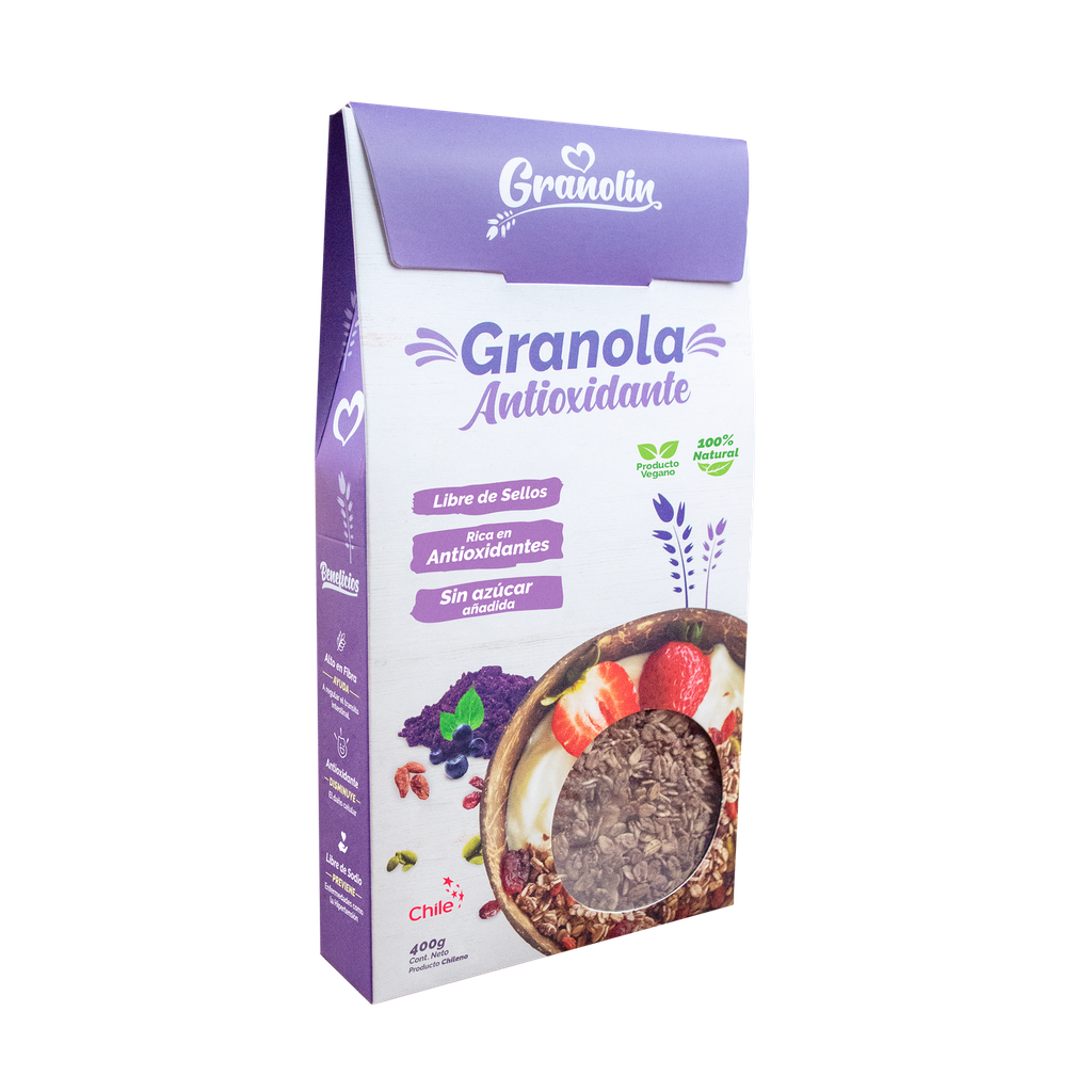 Granola antioxidante 400gx15
