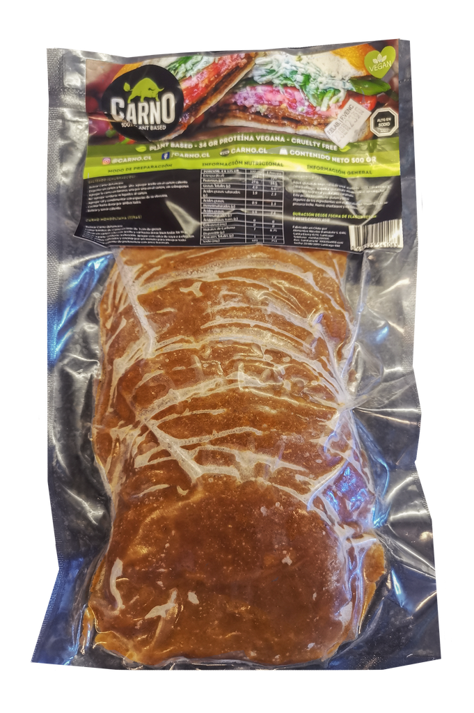 Churrasco de seitán laminado 500gx10