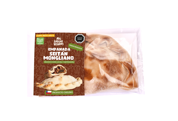 Empanada vegana seitán mongoliano 160gx12