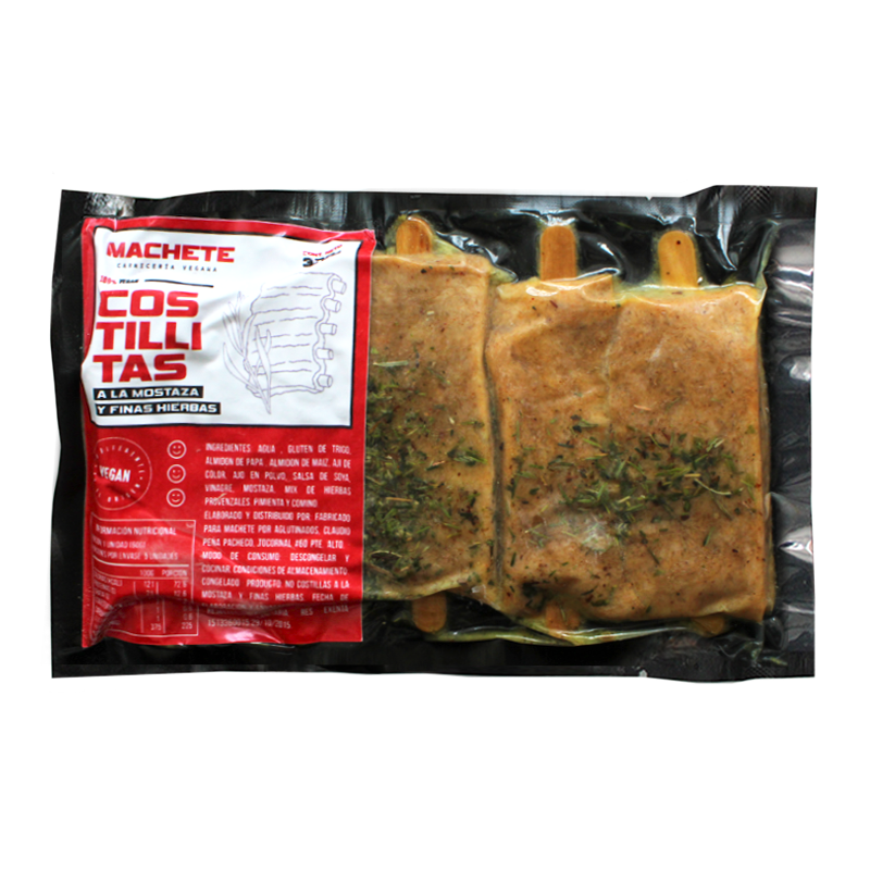 Costillas mostaza & finas hierbas 300gx10
