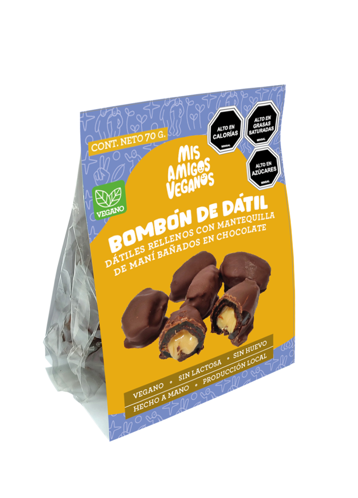 Bombones de dátiles 70gx12