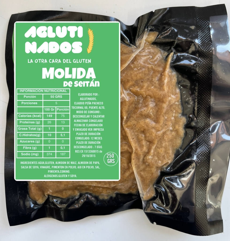 Molida de seitán 250gx15