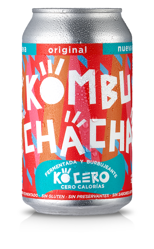 Kombucha cero calorías sabor Original 355mlx24