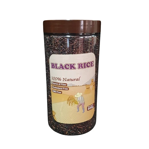 Arroz negro salvaje 100% natural 800gx12
