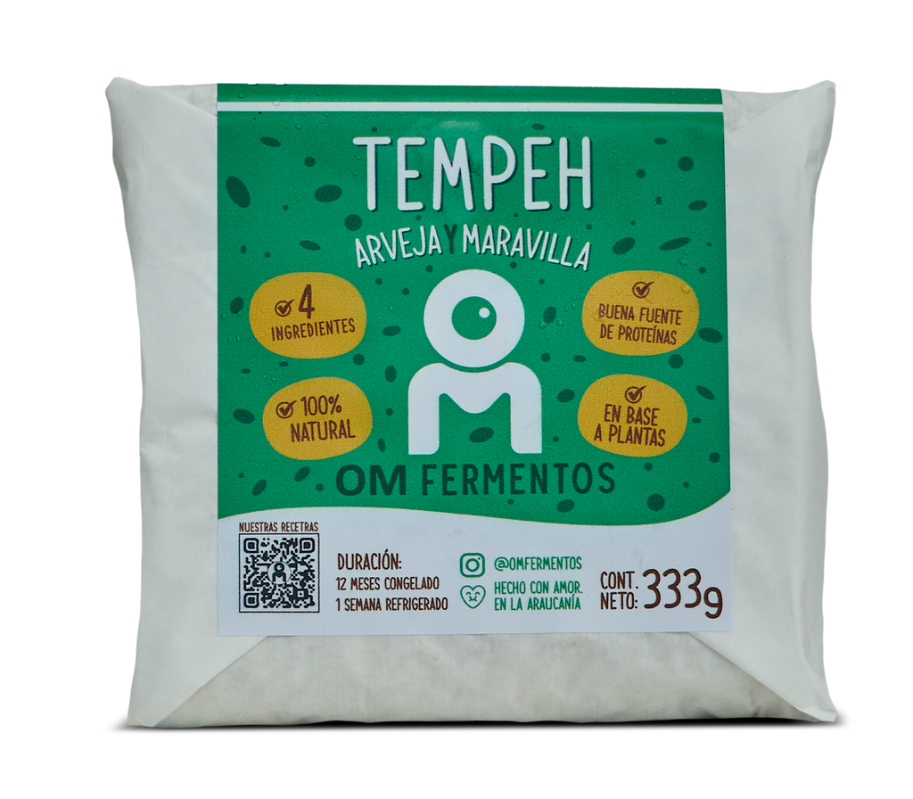 Tempeh de arvejas 333gx6
