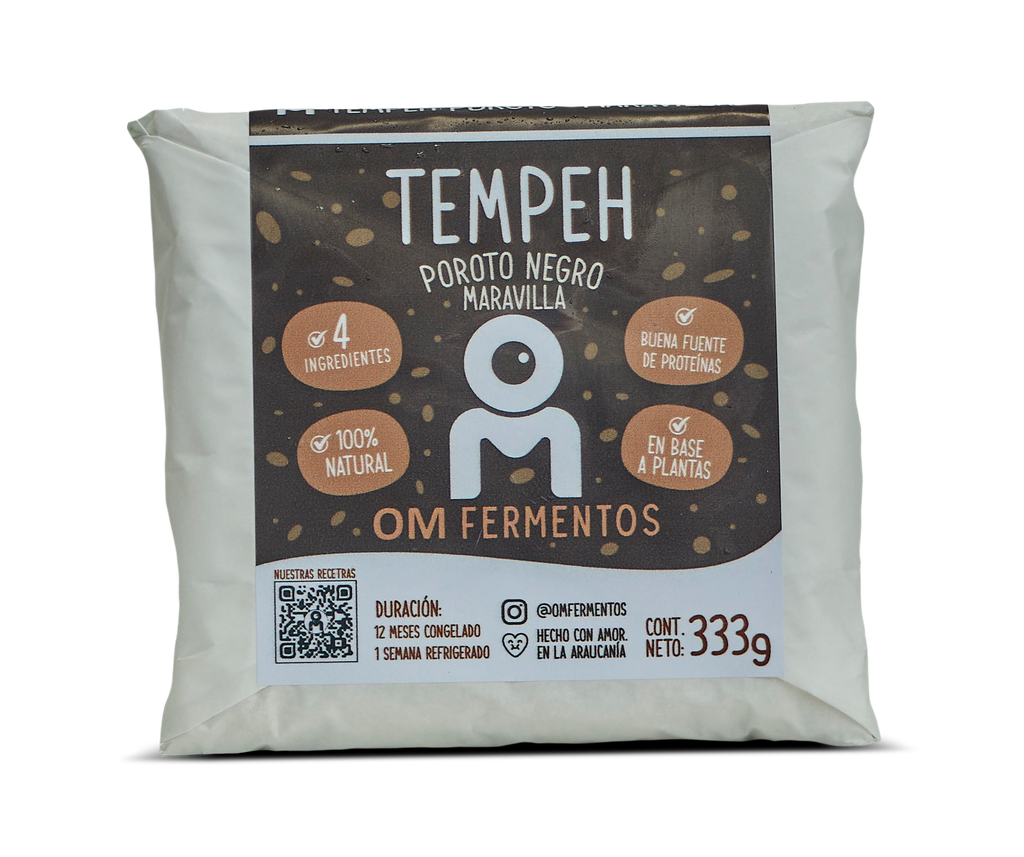 Tempeh de porotos negros 333gx6