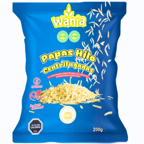Papas hilo centrifugadas 200gx10