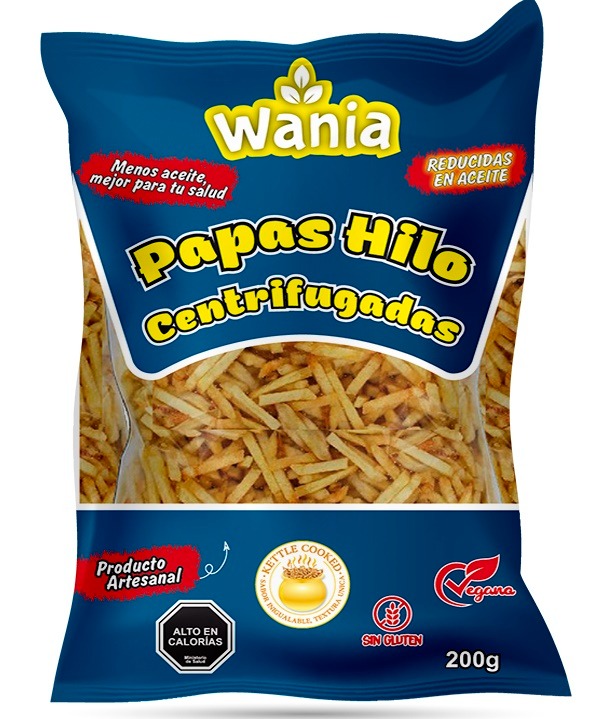 Papas hilo centrifugadas 200gx10