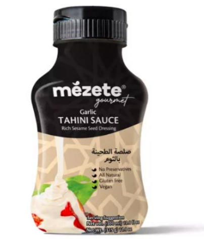 Salsa de tahini con ajo 315gx8u