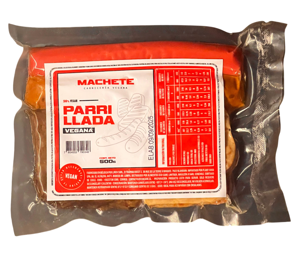 Parrillada vegana 500gx4u