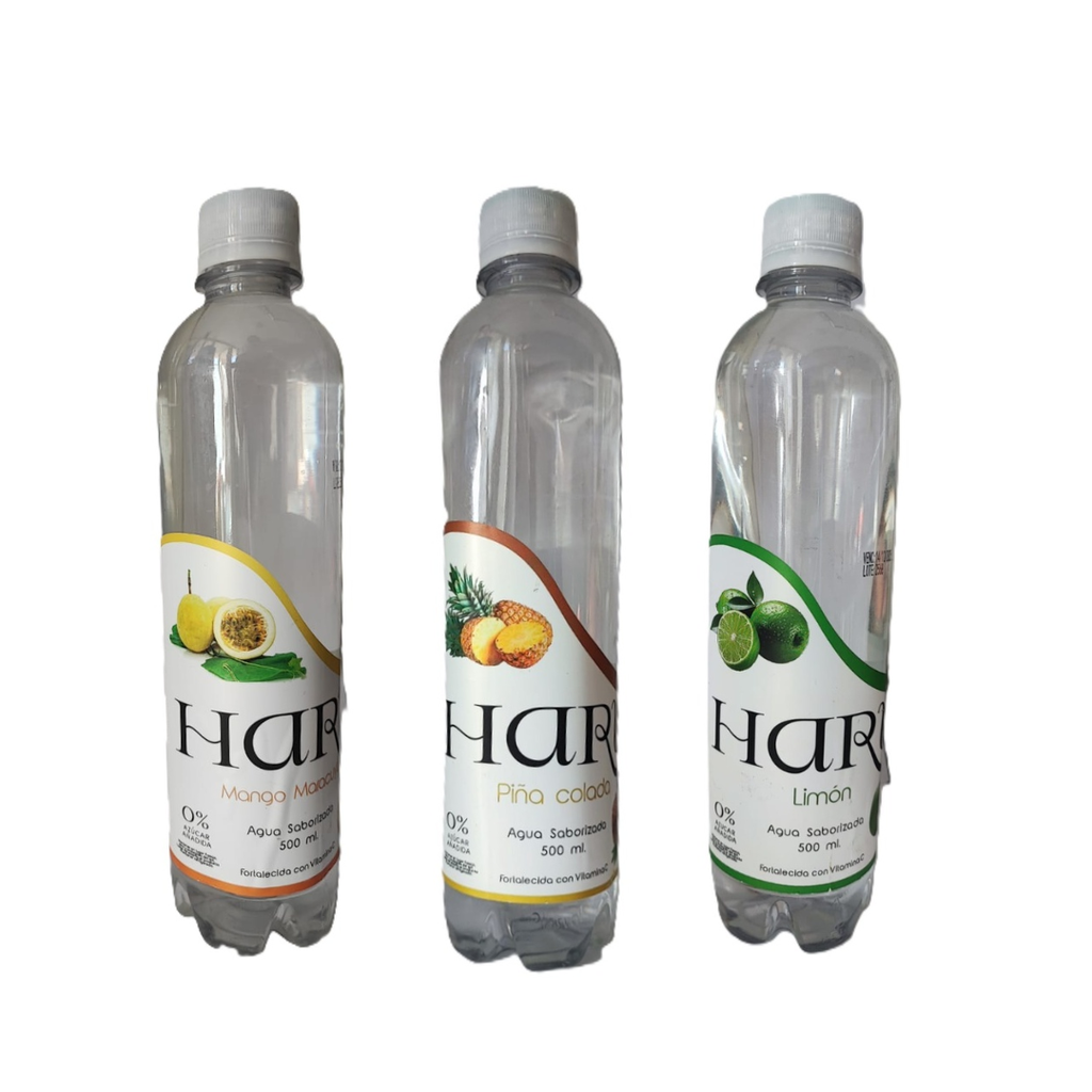 Agua saborizada variedades 500mlx12u