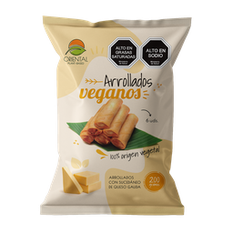 [EC-038] Arrollados veganos con queso sabor gauda 200gx8