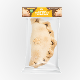 [EC-090] Empanada vegana queso/champiñón/choclo 180gx12