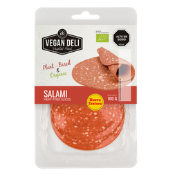 [EC-244] Salami meat-free slices orgánico 100gx10