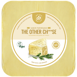 [EC-225] Queso vegetal premium en trozo sabor parmesano 200gx15