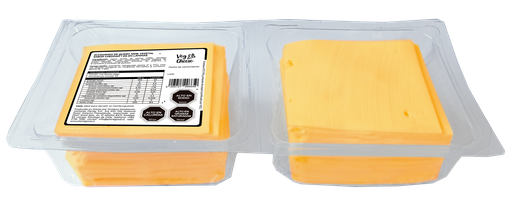 [EC-265] Queso vegetal en láminas sabor cheddar HoReCa 350gx8