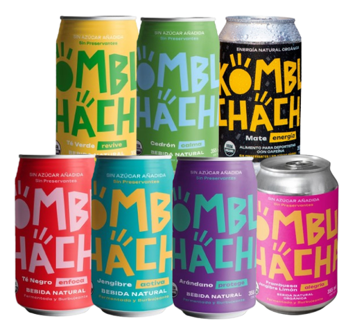 [EC-410] Kombucha cero calorías Mix 355mlx24