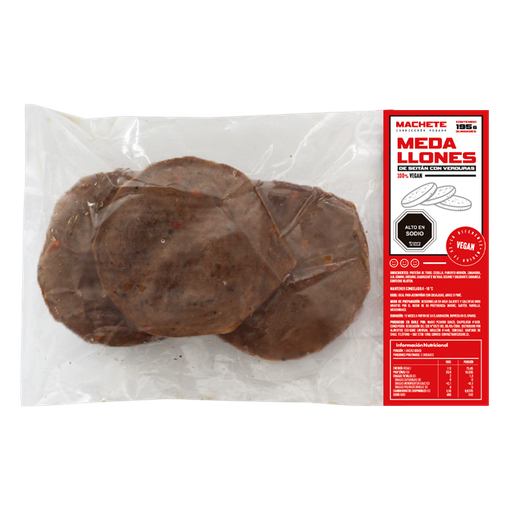 [EC-085] Medallón de seitán con verduras 195gx10