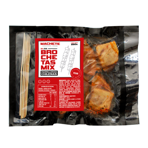 [EC-299] Brochetas mix parrilleras a la chilena 250gx10