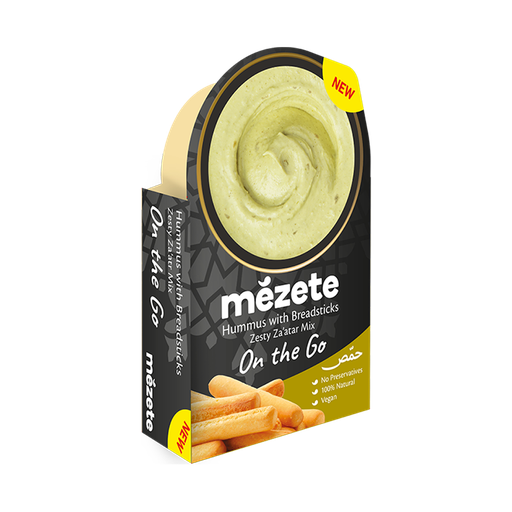 [EC-344] Hummus finas hierbas con palitos de pan 92gx6