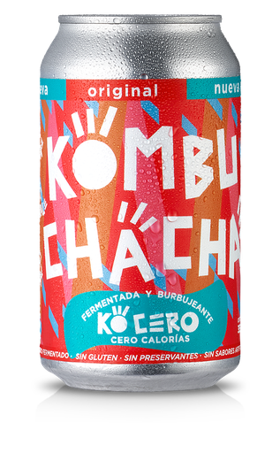 [EC-412] Kombucha cero calorías sabor Original 355mlx24