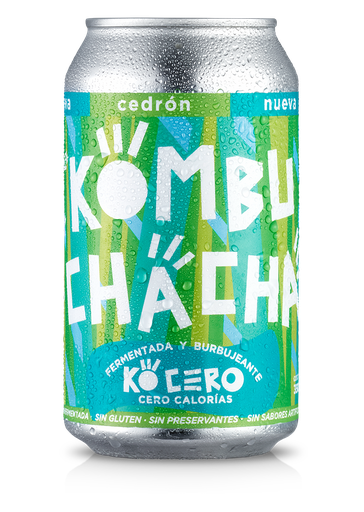 [EC-411] Kombucha cero calorías sabor Cedrón 355mlx24